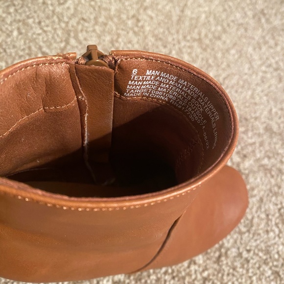 Universal Thread Platform Boots | Size 6 | Color: Chestnut - Picture 4 of 4